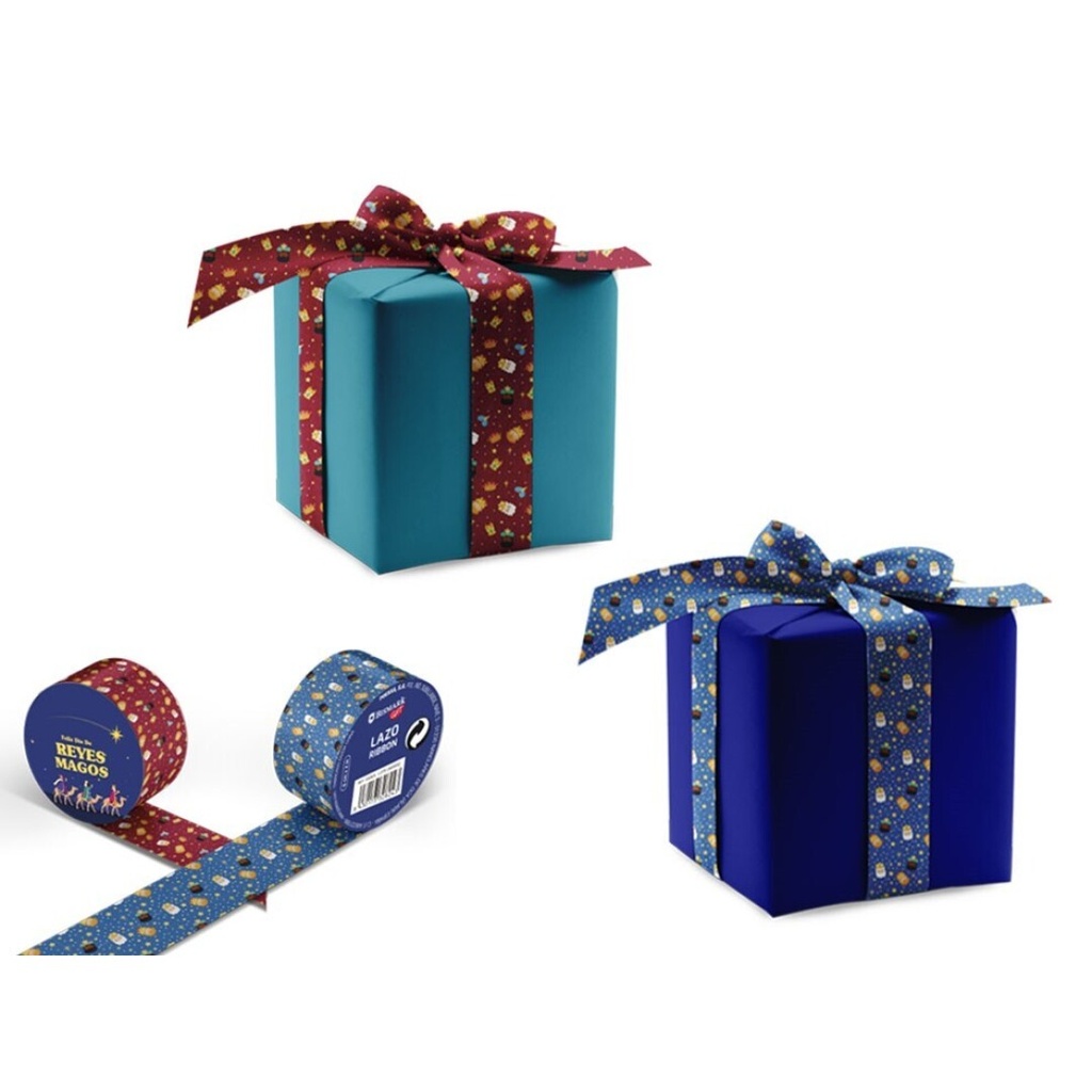 LAZO REGALO REYES MAGOS 0,6X2CM