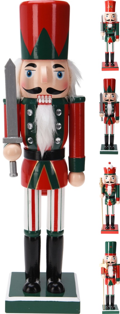 NUTCRACKER 36CM 4ASS (F1)