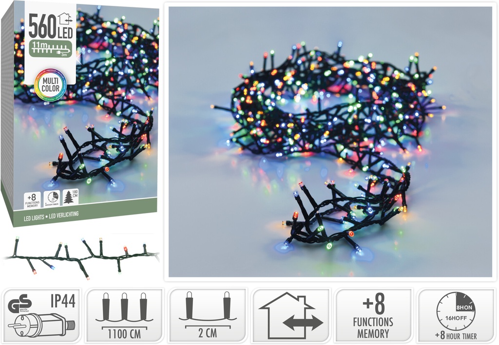 MICRO LUCE 560 LED 11MTRS.CALI