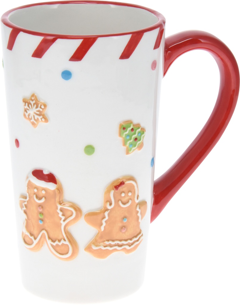 MUG GINGERBREAD COOKIE 15CM