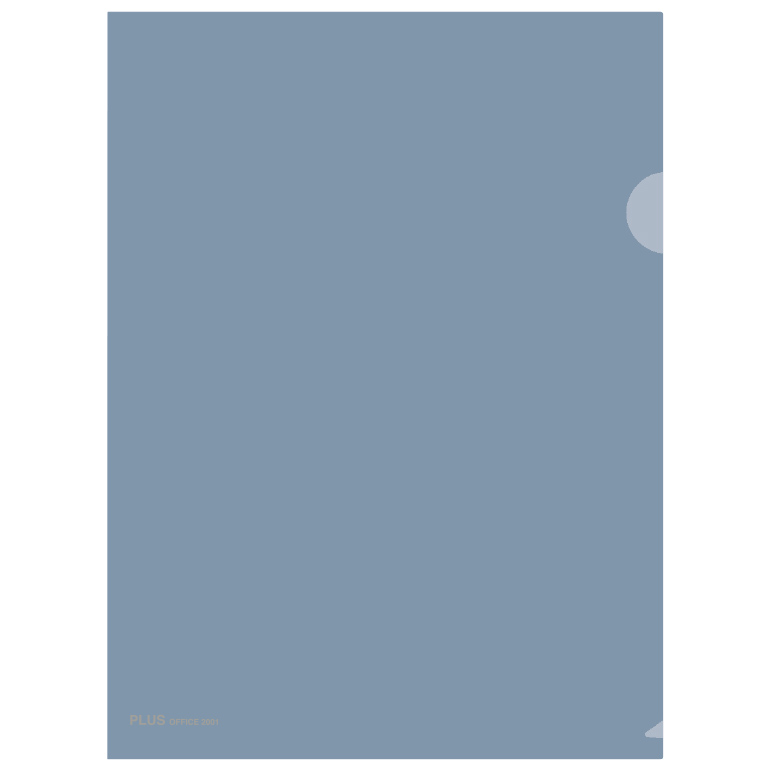 DOSSIER PLUS 2001 Fº ANG.RECTO AZUL GRIS