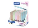 BOLIGRAFO TINTA ACEITE CAMPUS 4 COLORES SOFT MORANDI EXPOSITOR 36 UD.
