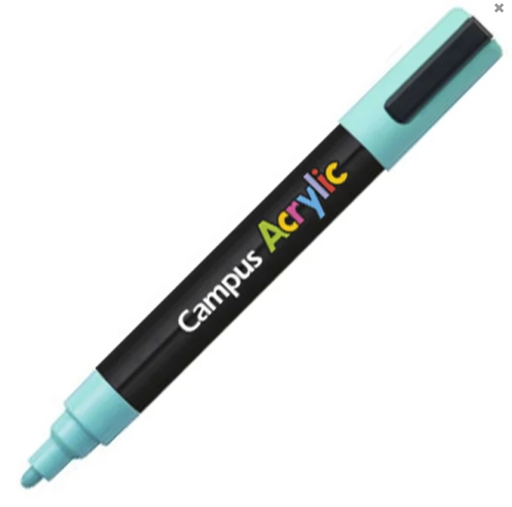 ROTULADOR CAMPUS ACRYLIC 2.5MM VERDE PASTEL