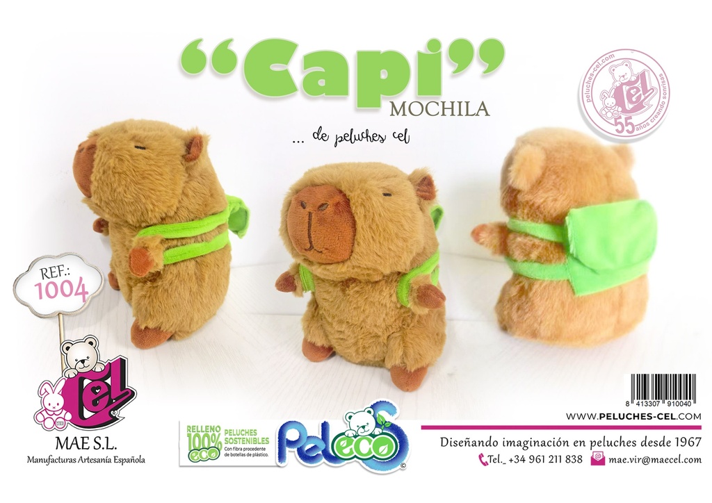 CAPI MOCHILA 18CM