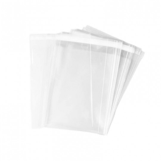 BOLSA DE CELOFAN NEUTRO 15X25+5CM 100UD