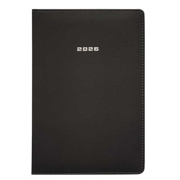AGENDA 26 170x240 SV PVC TROPEZ NEGRO