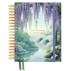 AGENDA ANUAL 2026 S.V. WIRE-O WISTERIA DREAMS