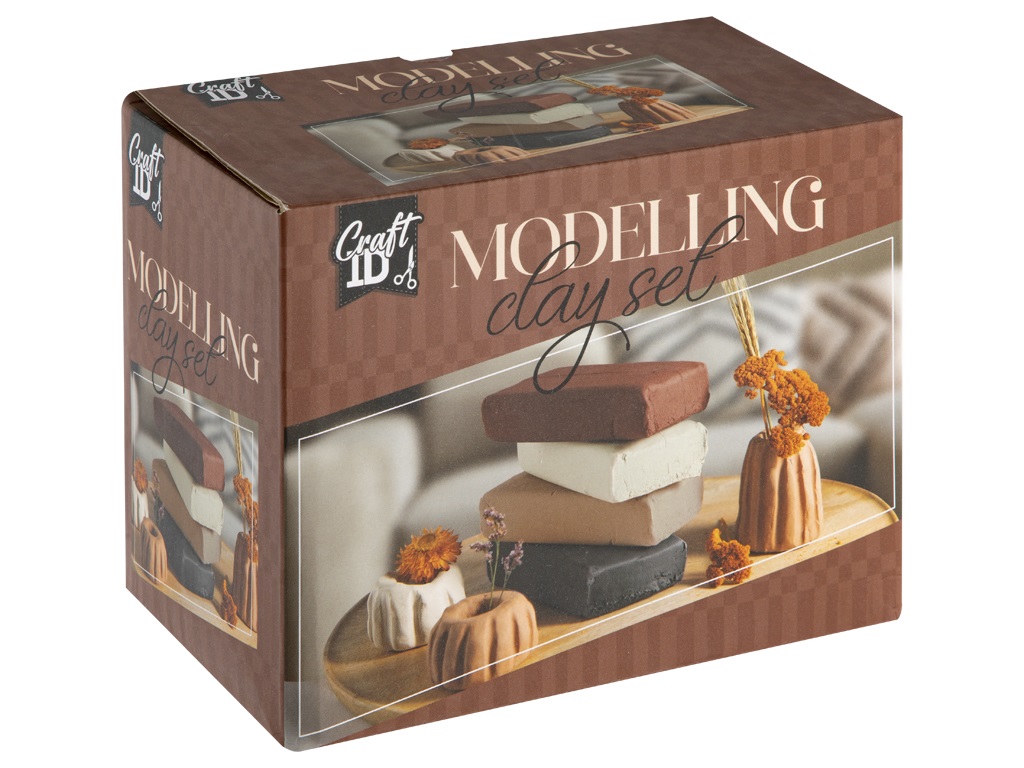 SET PASTA MODELAR 4PZS 500GR