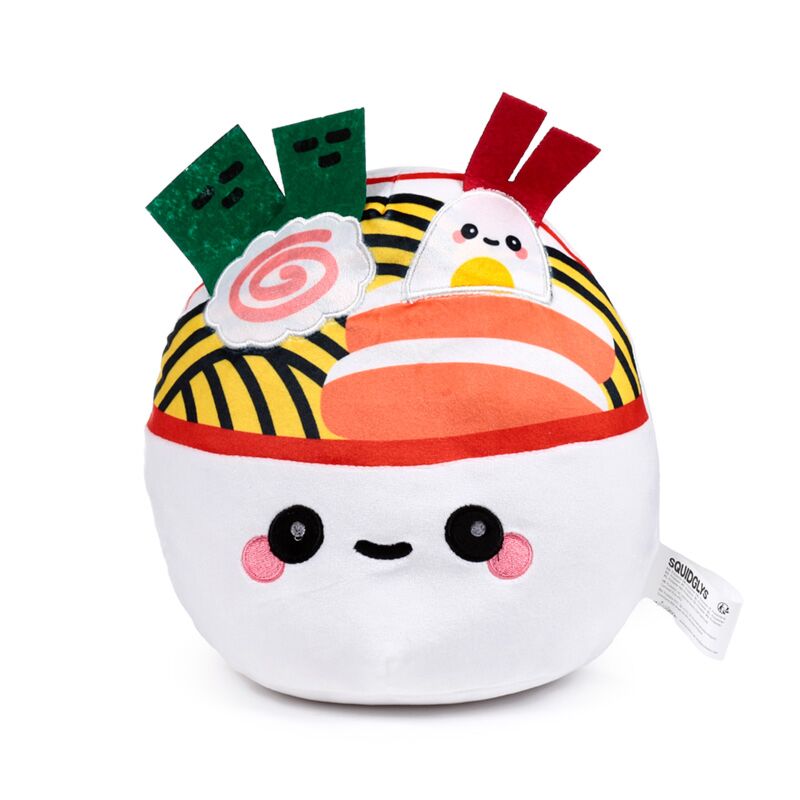 COJIN DE PELUCHE SQUIDGLYS FOODIEMALS NORI RAMEN