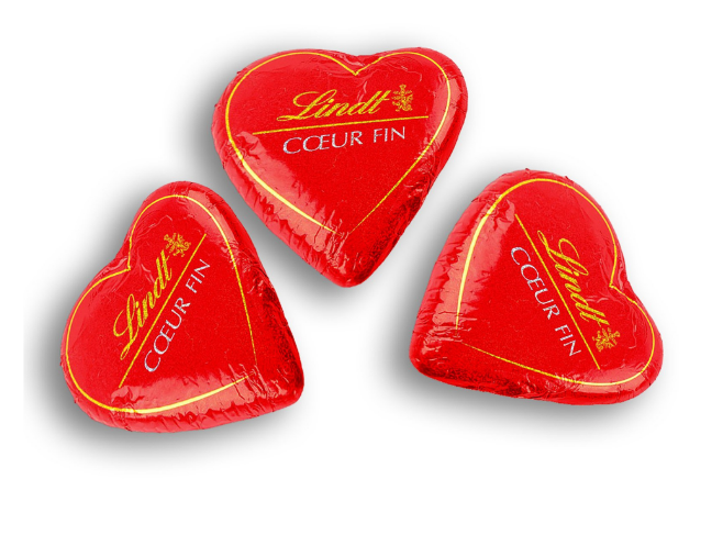 CORAZÓN LINDT RELLENO CREMOSO