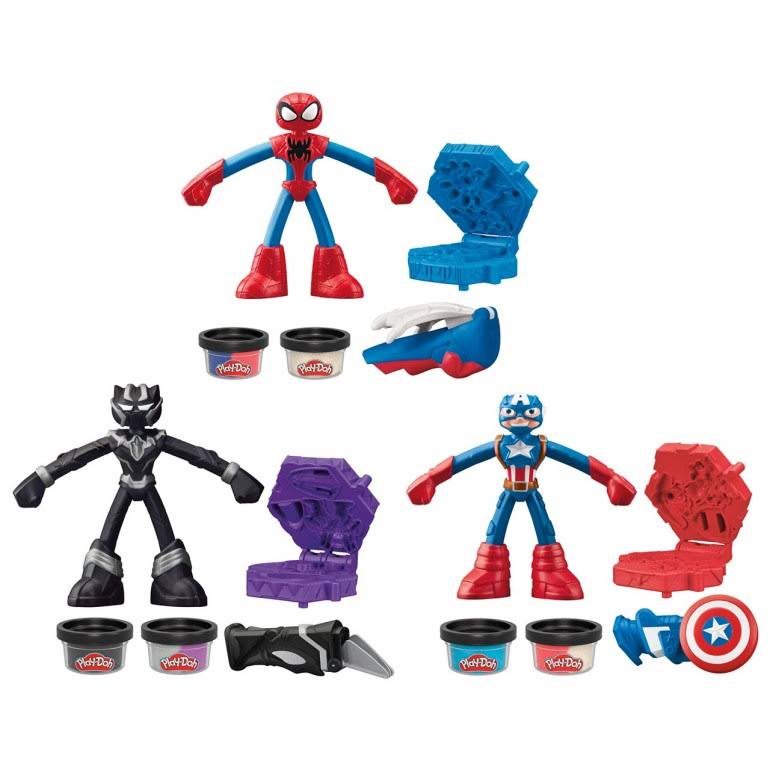 FIGURAS DE ACCION MARVEL PLAY-DOH REF: F9829 HASBRO