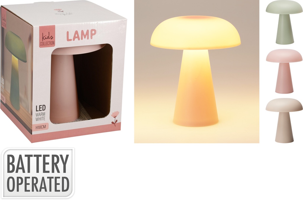 LAMPARA LED 15CM 3COL.