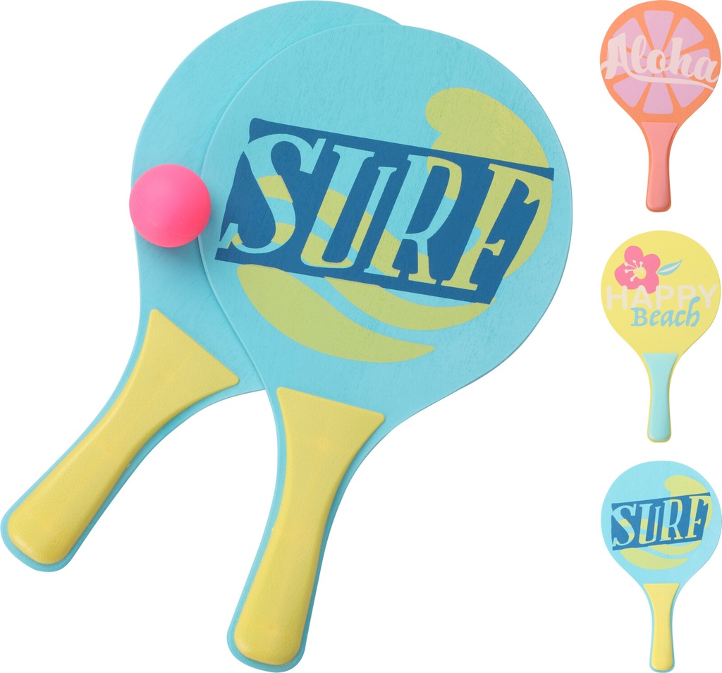 SET PALA Y PELOTA DE PLAYA
