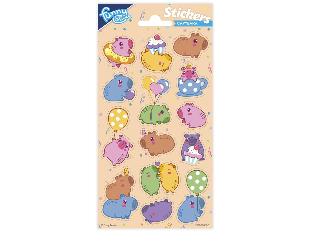 PEGATINAS CAPYBARA