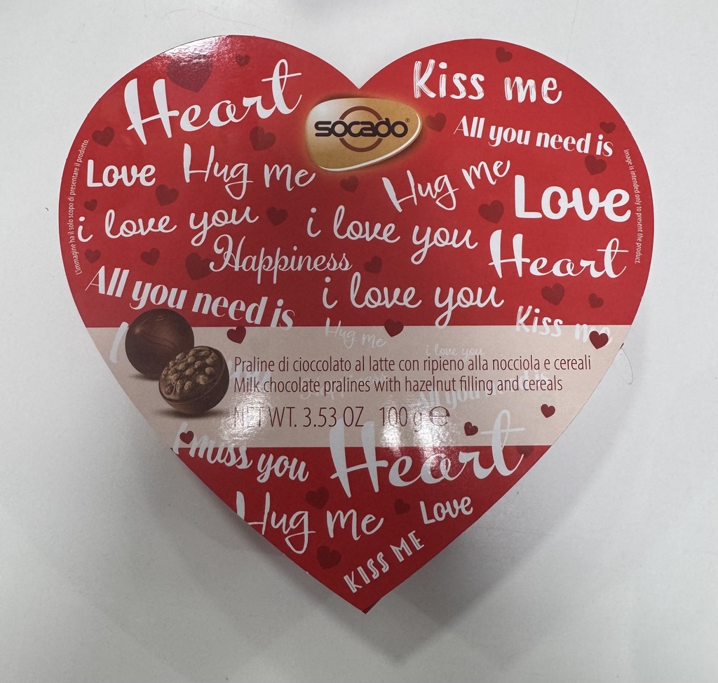 SOCADO 19539 I LOVE YOU 100G