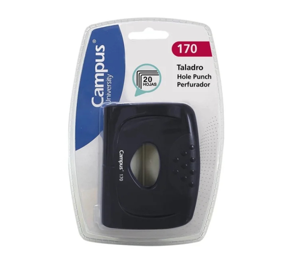 TALADRO CAMPUS 170 20H NEGRO BLISTER