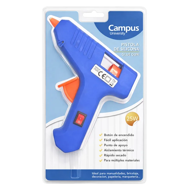 PISTOLA DE SILICONA CAMPUS 25W