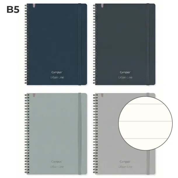 BLOC DOBLE ESPIRAL CAMPUS URBAN LINE B5 70H RAYADO H