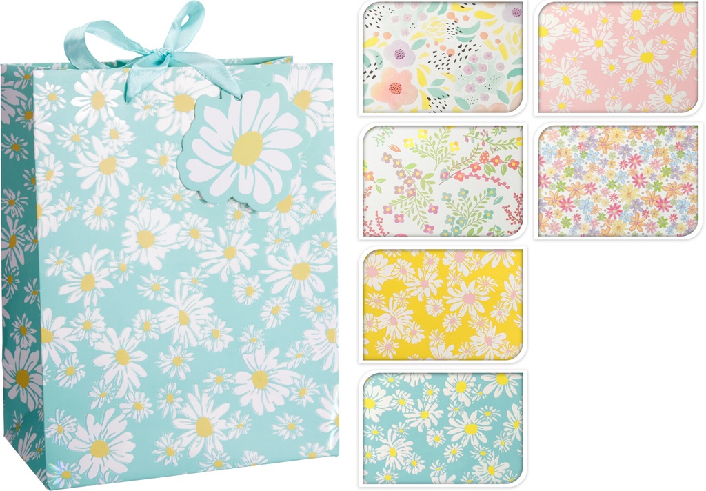 BOLSA REGALO FLORES 6MOD S