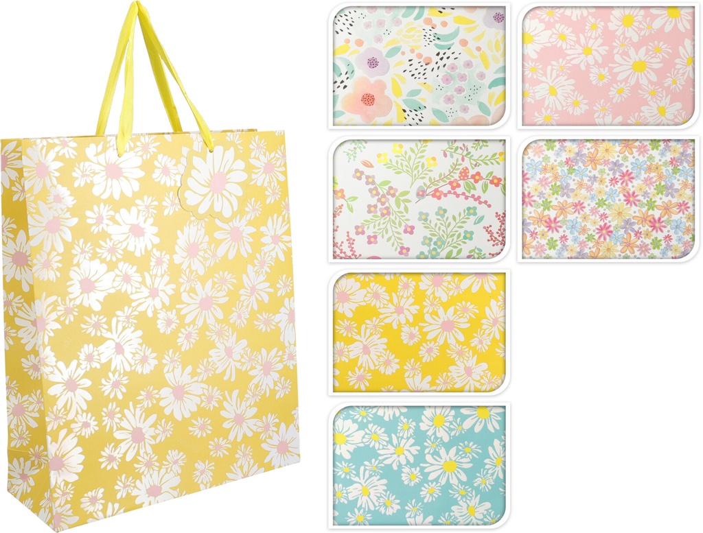BOLSA REGALO FLORES 6MOD L