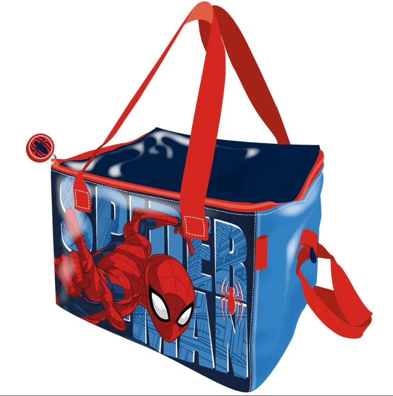 BOLSA ISOTERMICA 22.5X15X16.5CM SPIDERMAN