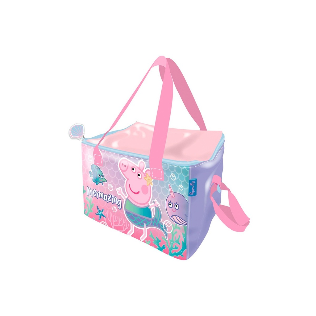 BOLSA ISOTERMICA 22.5X15X16.5CM PEPPA PIG