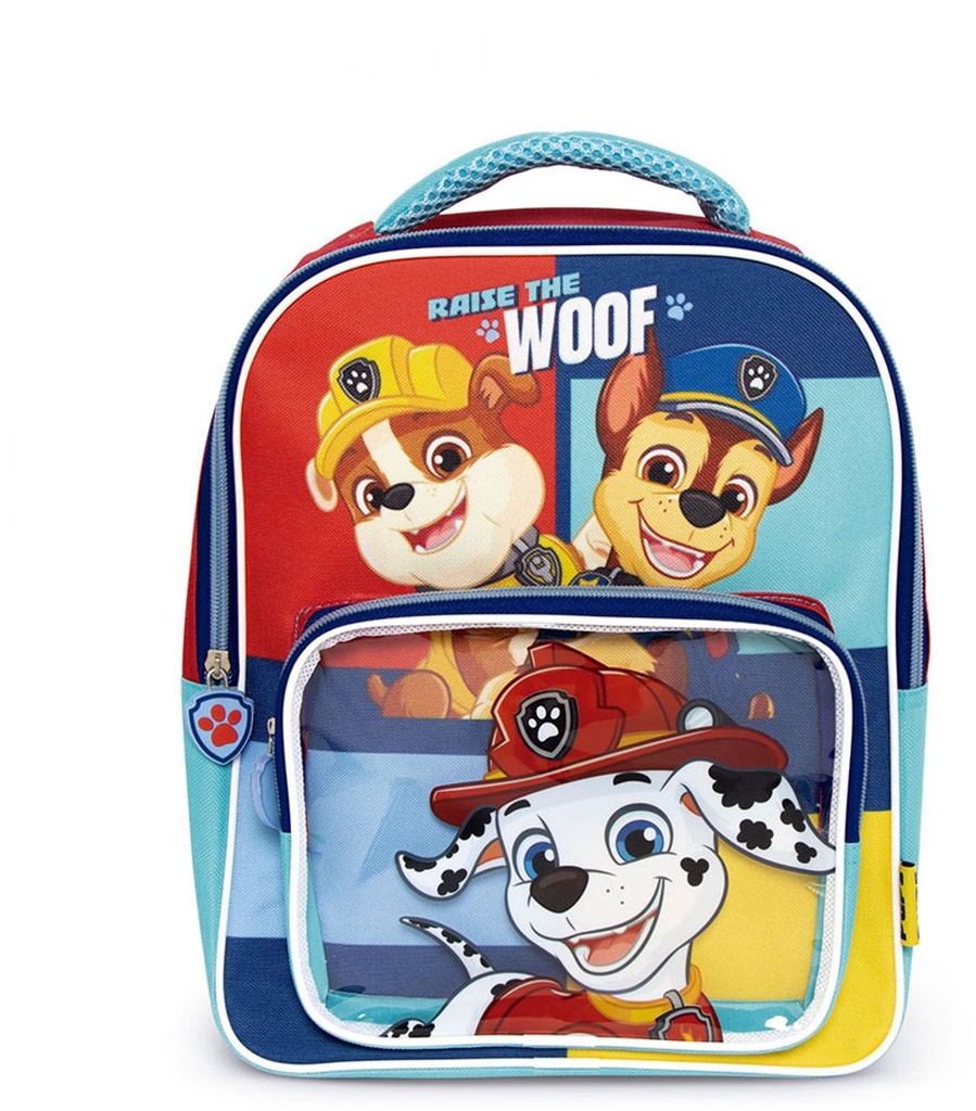 MOCHILA ESCOLAR INFANTIL 30CM PATRULLA CANINA