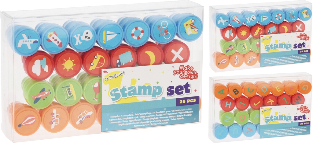 SET SELLOS INFANTILES 26UDS