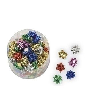 ESTRELLAS ADHESIVAS 5MM SURTIDAS 100UD