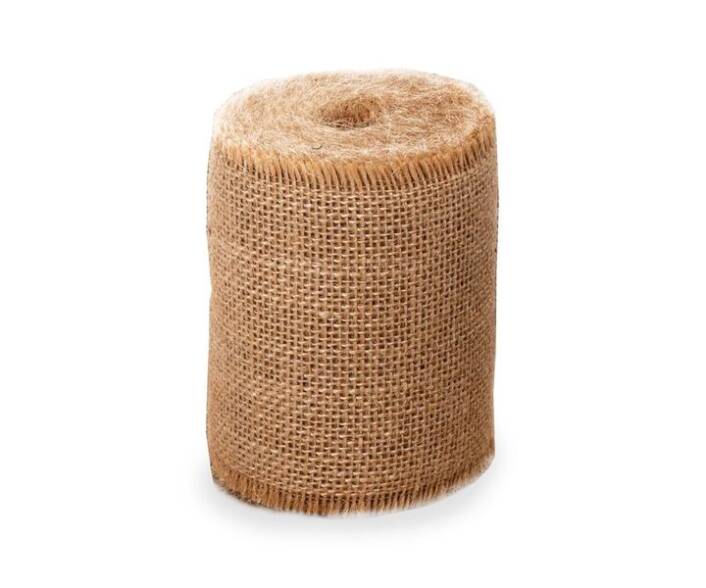 CINTA YUTE 8CM X 20MT NATURAL