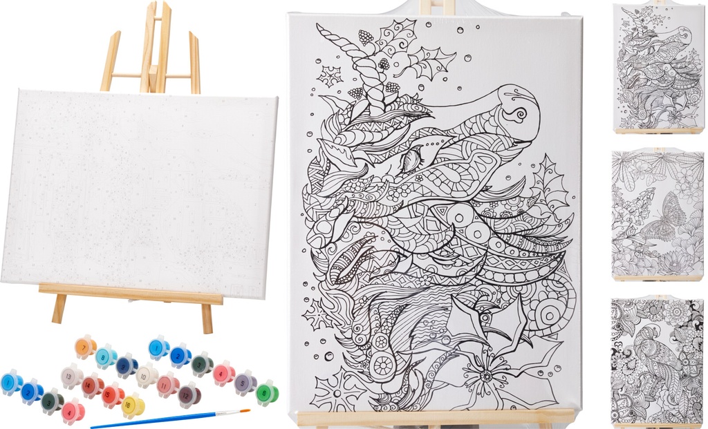 LIENZO 30X40 CON ATRIL