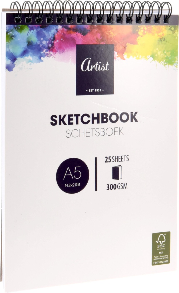 BLOC SKETCHING A5 300GR 25H