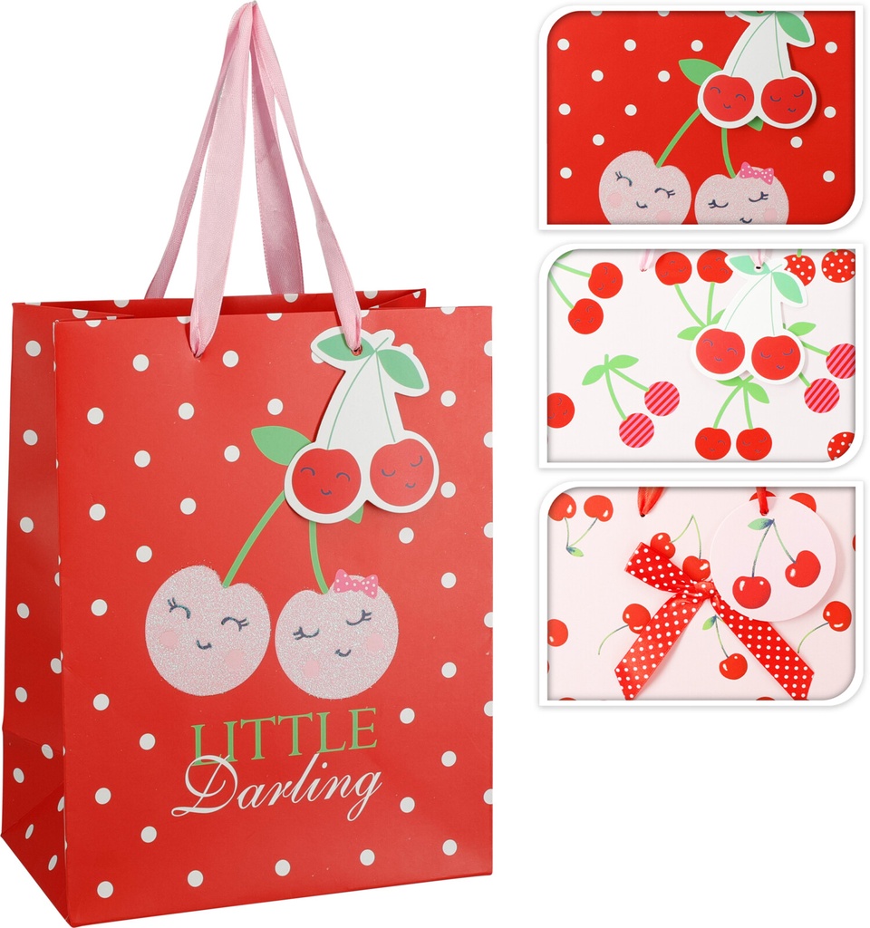 BOLSA REGALO CEREZA S 3MOD