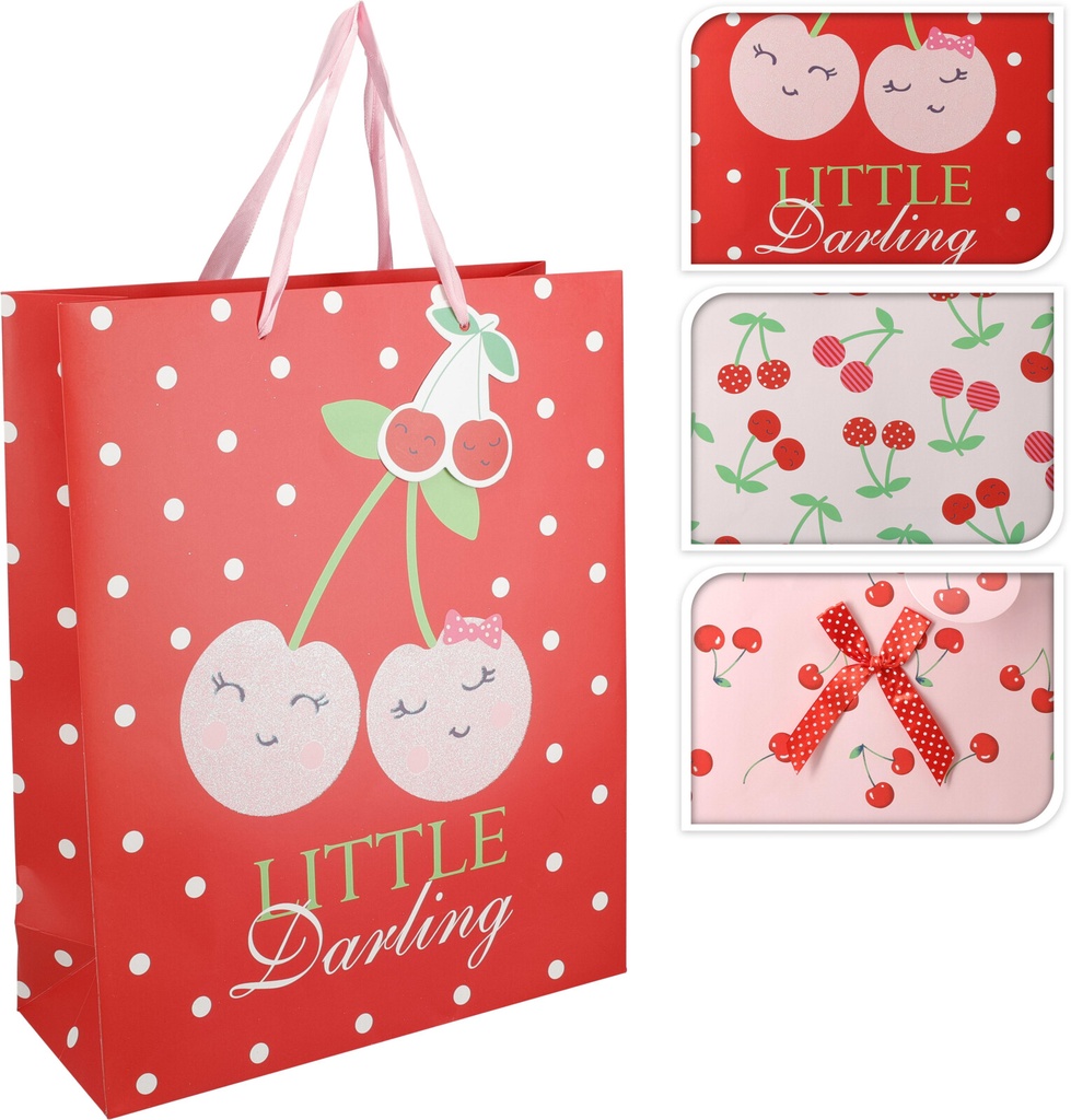 BOLSA REGALO CEREZA M 3MOD