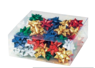 ESTRELLA ADHESIVA 13MM 80PCS SURTIDO