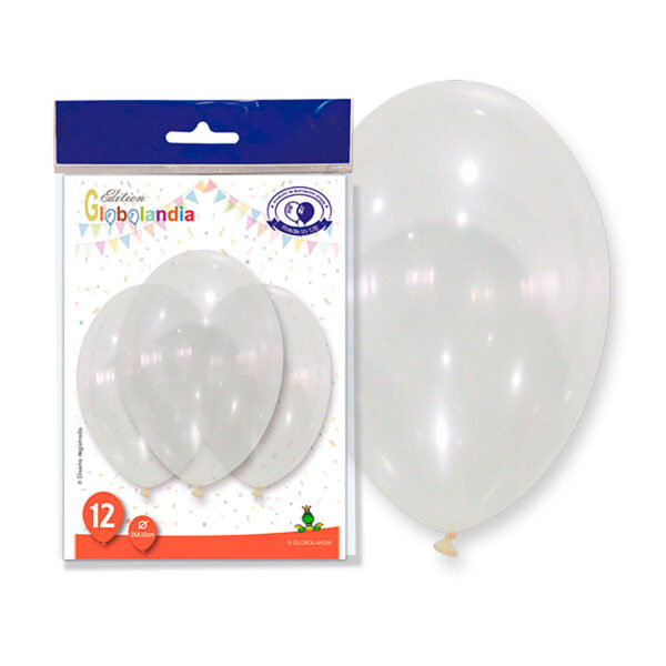 BOLSA 12 GLOBOS CRISTAL REF.5460-00