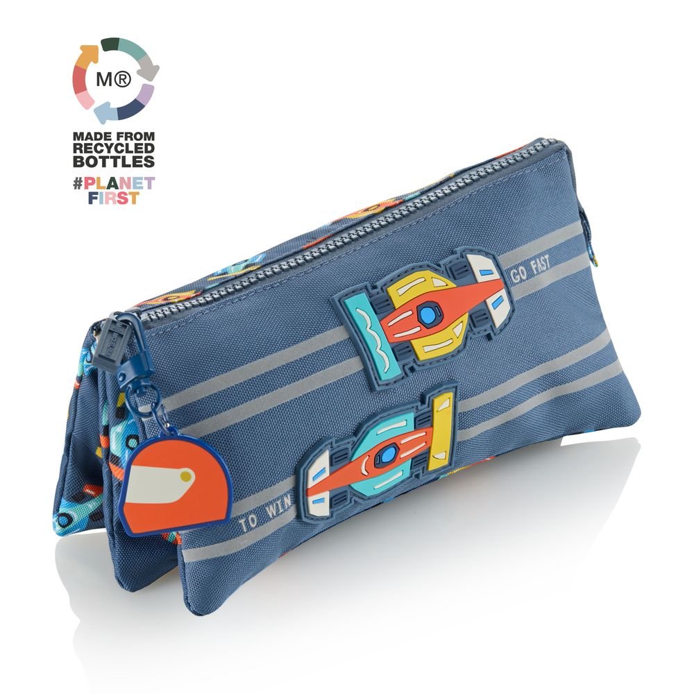 PORTATODO TRIPLE RECICLADO GRAND PRIX
