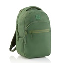 MOCHILA TRIPLE OSLO RECICLADA RAW VERDE