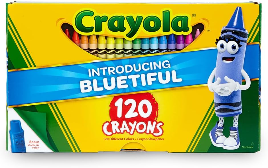 CERAS CRAYOLA 120COL + SACAPUNTAS