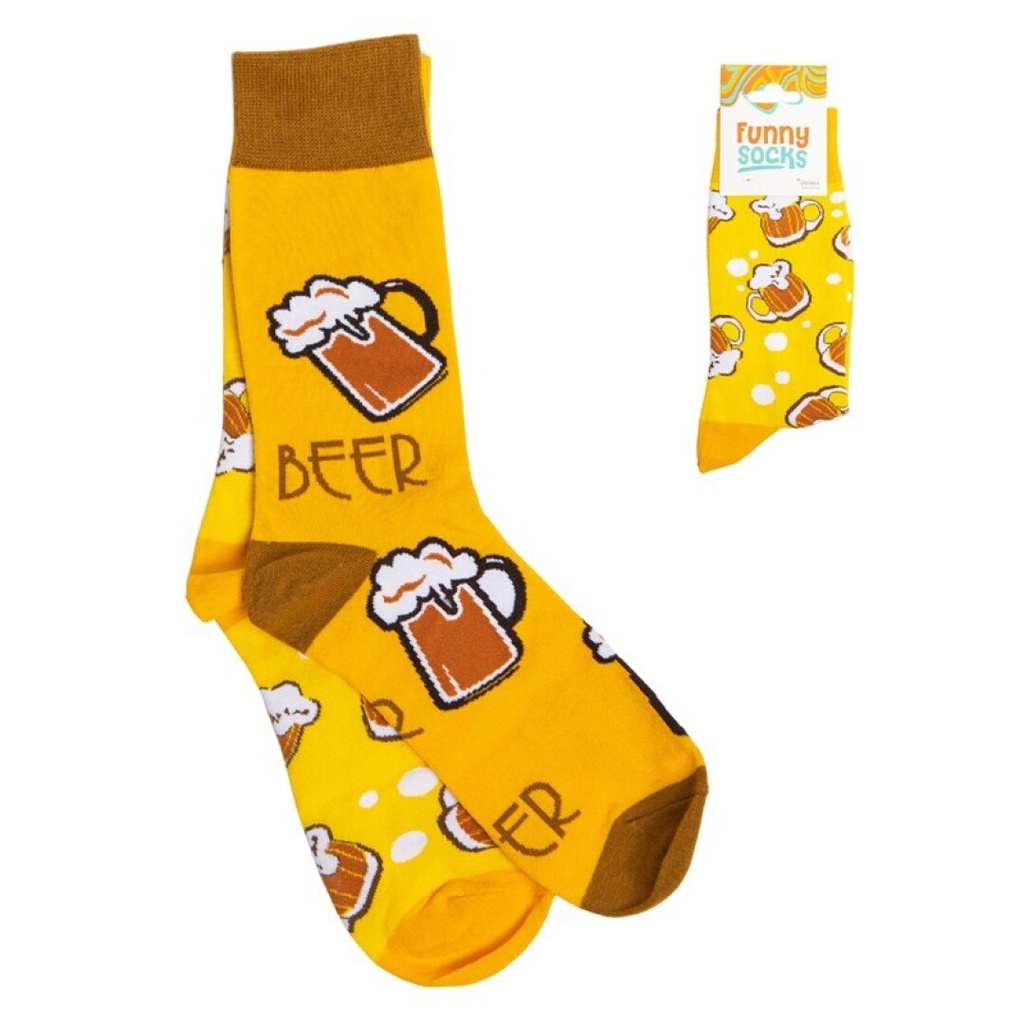 CALCETINES ALGODON CERVEZA MIX