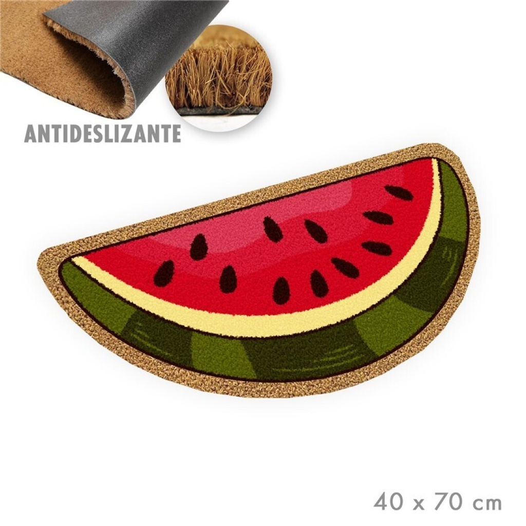 FELPUDO FORMA SANDIA