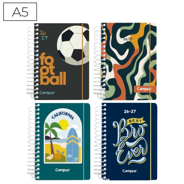 AGENDA ESCOLAR 26-27 CAMPUS A5 T.PP D/P ESTANDAR
