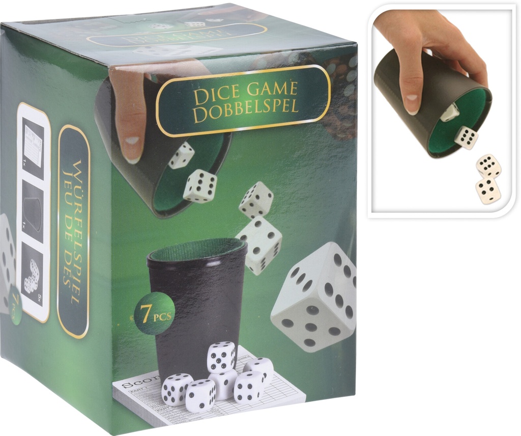 JUEGO DADOS BLACK ACCESSORIOS