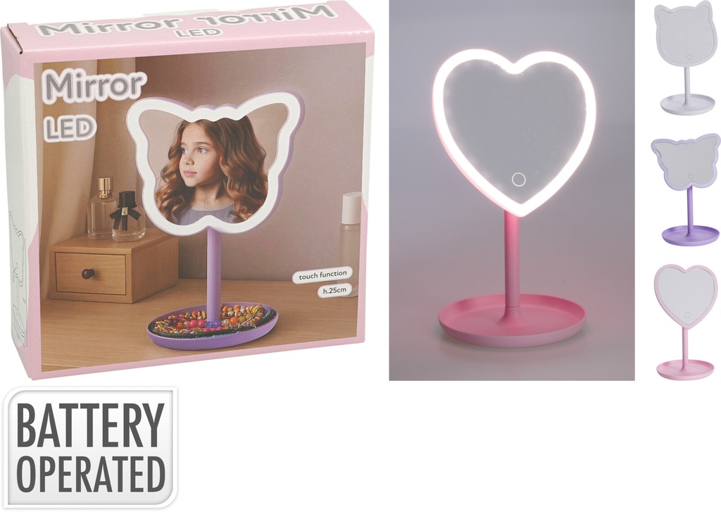 ESPEJO CON LUZ LED