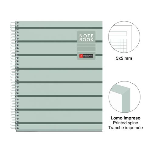 BLOCK A5 80H 5X5 90G BETWEEN THE LINES MUSGO