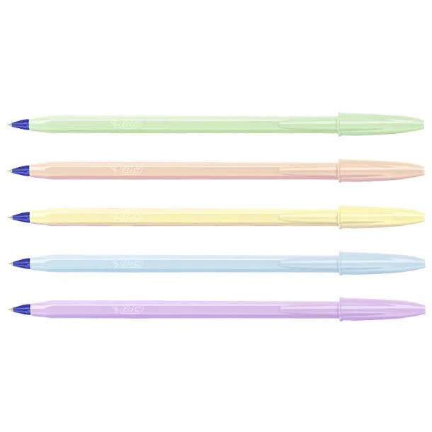 BOLIGRAFO TINTA ACEITE BIC CRISTAL EDICION PASTEL