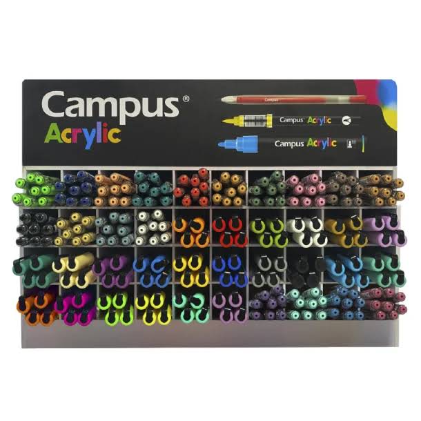 ROTULADORES ACRILICOS CAMPUS ACRYLIC EXPOSITOR 232 UD.