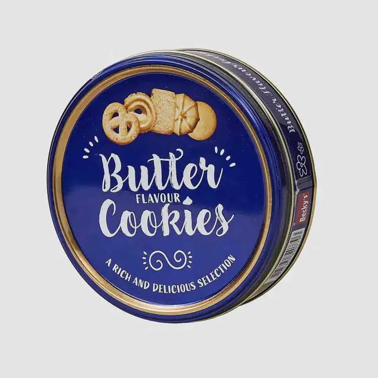 GALLETAS SABOR MANTEQUILLA EN CAJA METALICA 114G