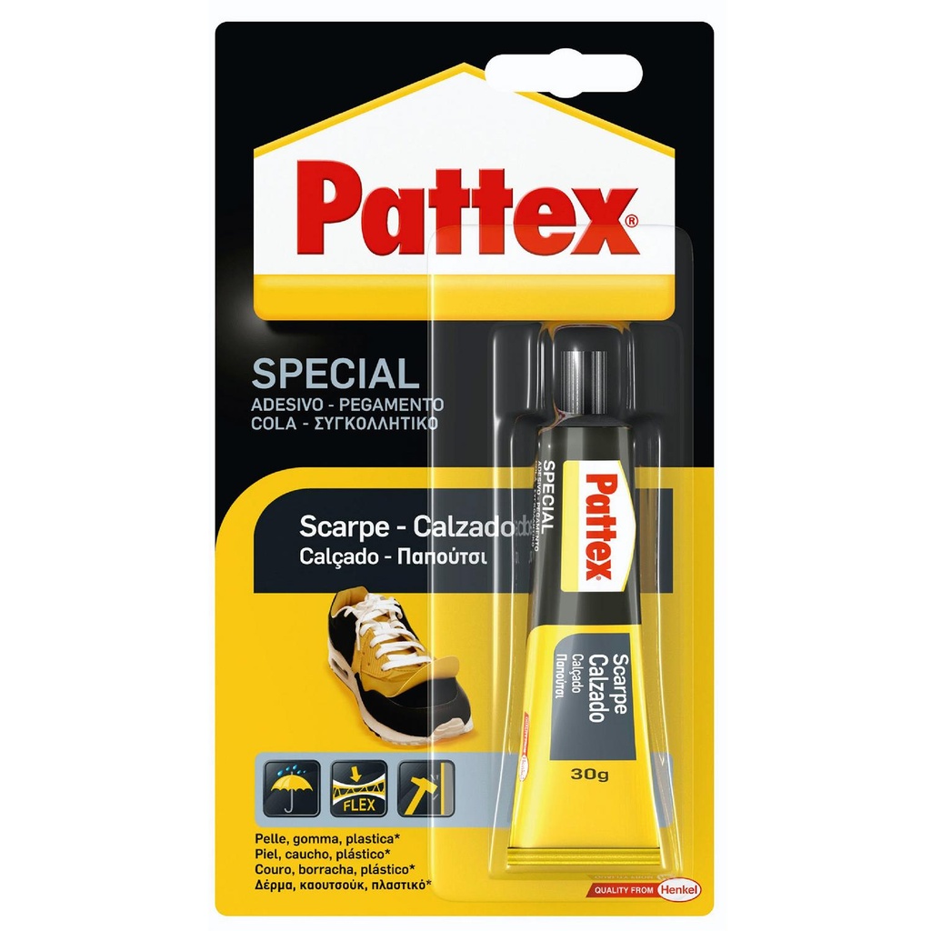 PATTEX ESPECIAL PEGAMENTO CALZADO 30G BLISTER