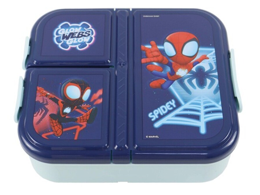 SANDWICHERA 3 COMPARTIMENTOS SPIDEY 557-03277